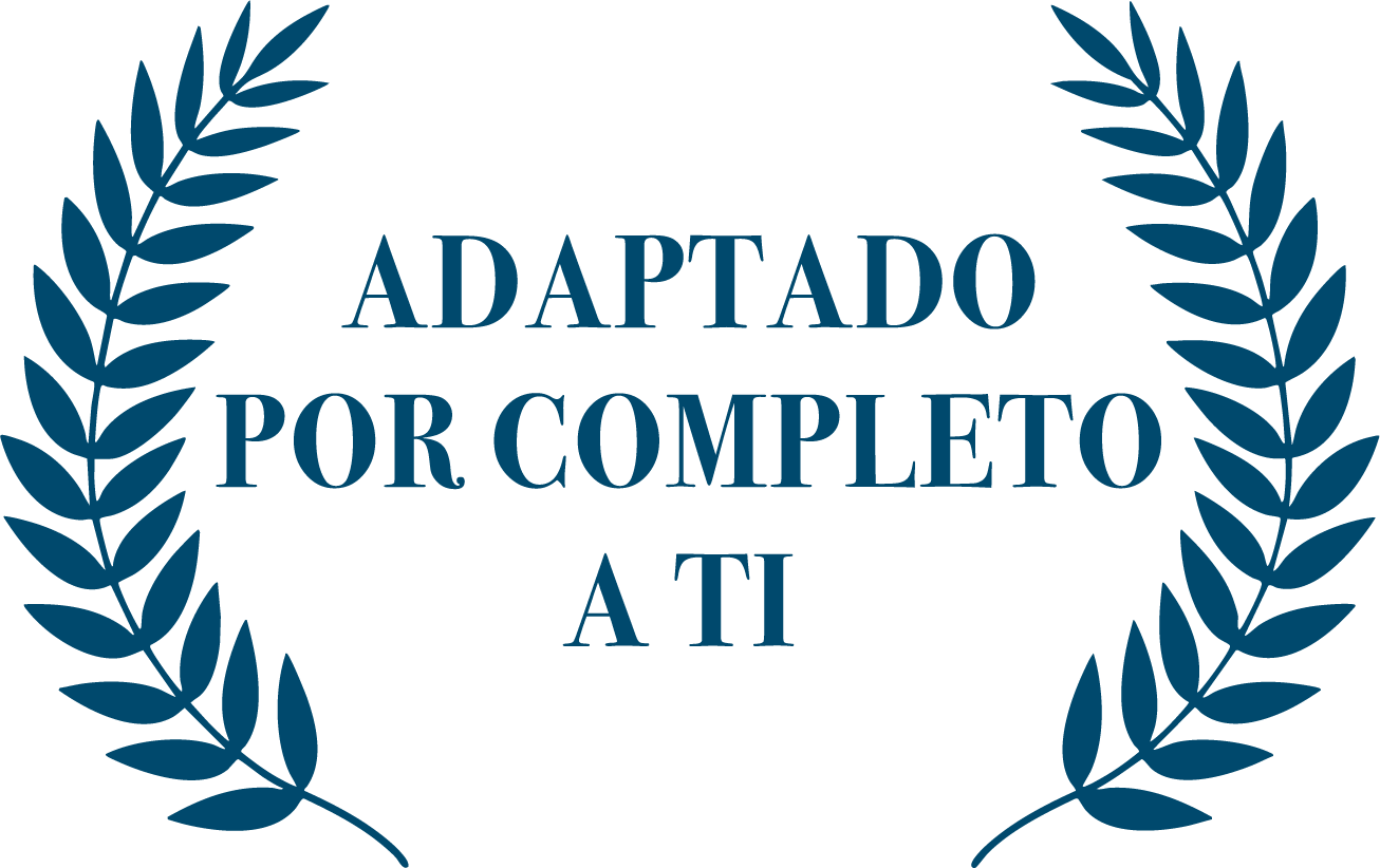 Adaptado por completo a ti